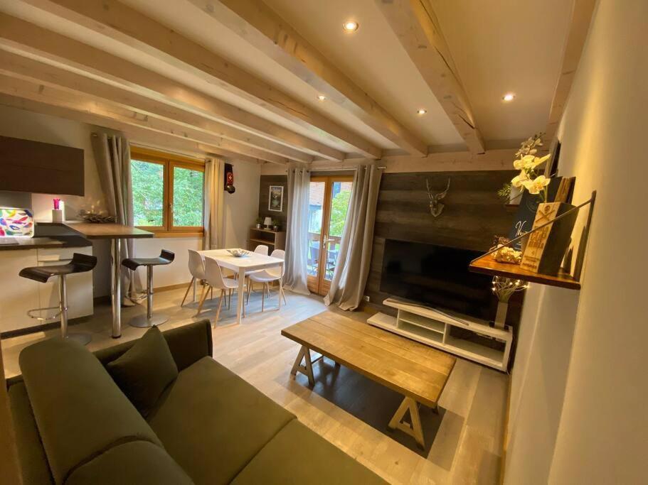 Appartement La Suite Du Kandahar A Chamonix Buitenkant foto